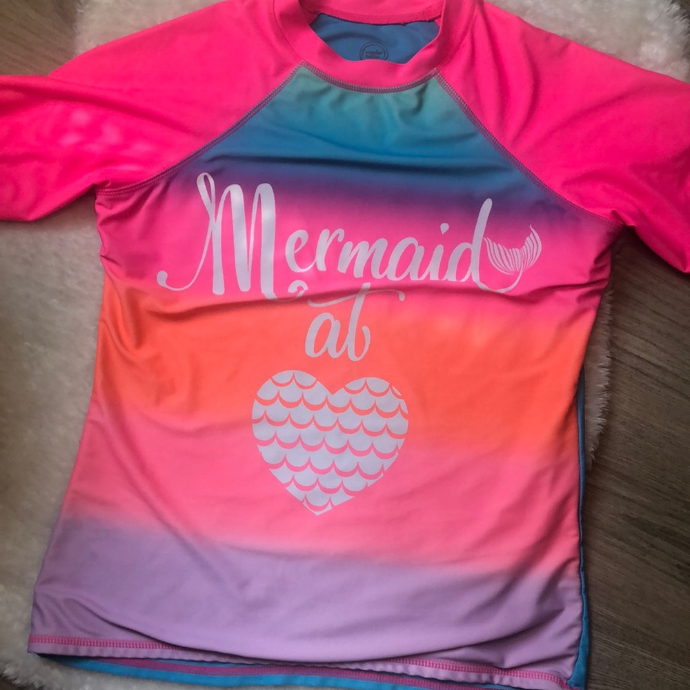 Wonder Nation Girl’s Rash Guard